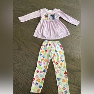 Disney Puppy dog pals outfit size 3t toddler girls clothes pants set spring